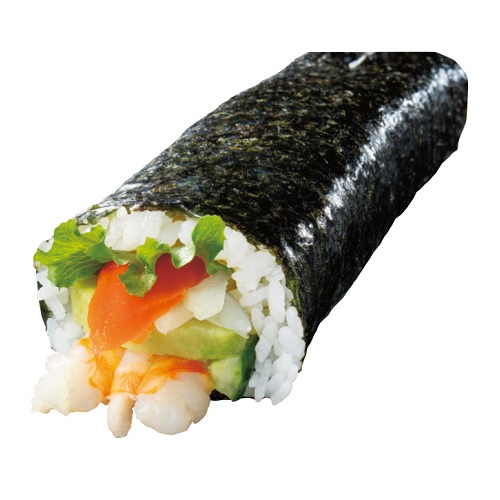 7　ひめのサーモンと天然車海老のアボカドサラダ太巻 　【恵方巻】