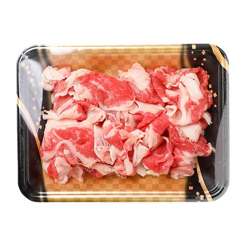 アメリカ産他　輸入牛切り落とし(バラ)　小　１２０ｇ　解凍を含む