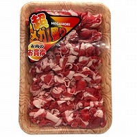 アメリカ産他　輸入牛切り落とし(バラ)　大　６００ｇ　解凍を含む