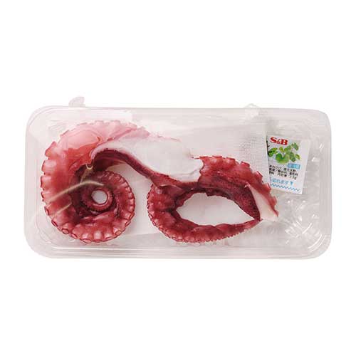 モロッコ産原料他　壺旨たこ（蒸したこ）生食用　80ｇ