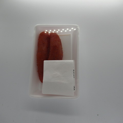 アメリカ産原料他　だし香る辛子明太子（一本子または上切）　９０ｇ