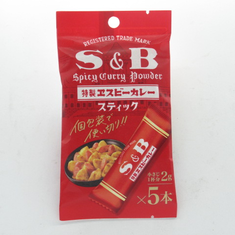 Ｓ＆Ｂ　カレー粉スティック　１０ｇ