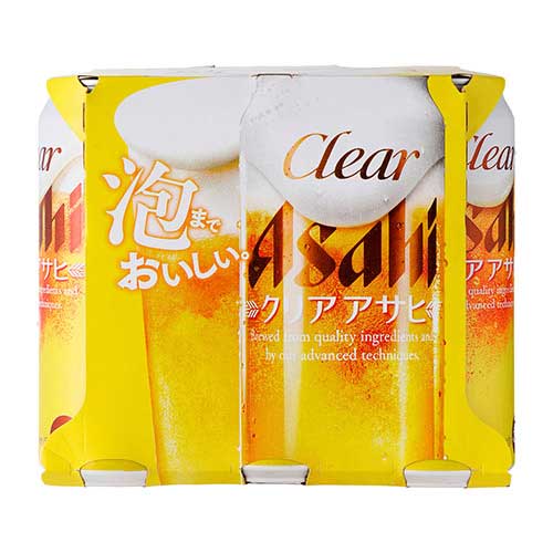 アサヒ　クリアアサヒ　５００ｍｌ×６