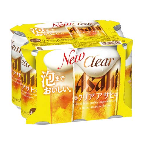 アサヒ　クリアアサヒ　缶　３５０ＭＬ×６