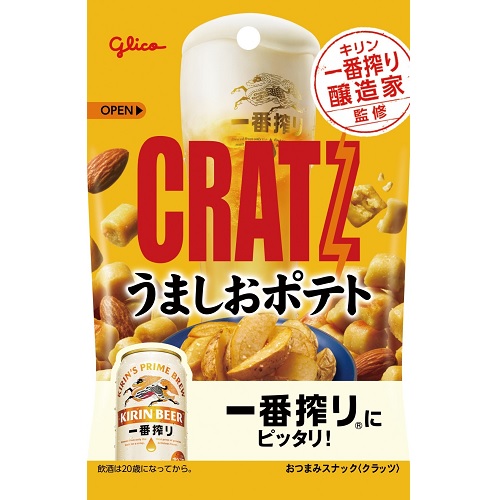 グリコ　クラッツ＜うましおポテト＞　４２ｇ
