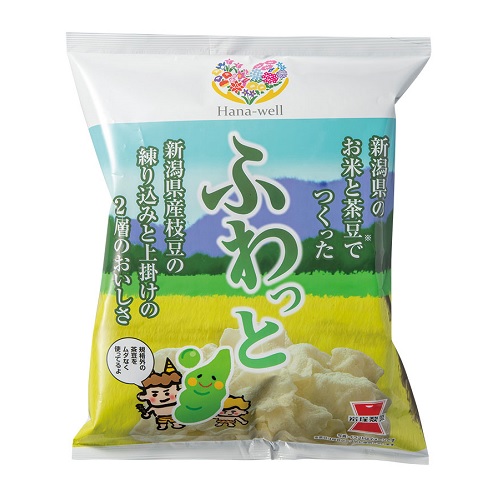Ｈａｎａ－ｗｅｌｌ　ふわっと新潟茶豆味　４６ｇ