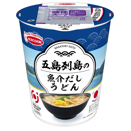 エースコック　五島列島の魚介だしうどん　６０ｇ