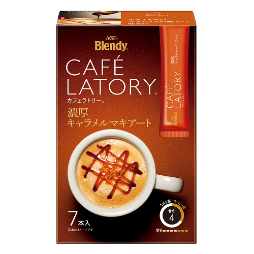 ＡＧＦ　ブレンディ　カフェラトリー　濃厚キャラメルマキアート　７本入
