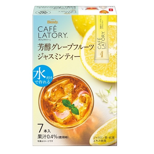 ＡＧＦ　カフェラトリー　スティック　芳醇グレープフルーツ　ジャスミンティー　７Ｐ