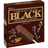 『冷凍』　赤城　ブラック　チョコレートアイスバー　７本