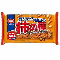 亀田　柿の種６袋詰　１８０ｇ