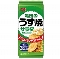 亀田　サラダうす焼き　８０ｇ