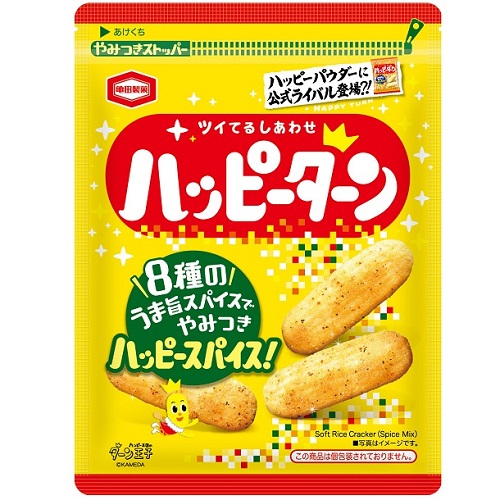 亀田　ハッピーターンスパイス　７３ｇ