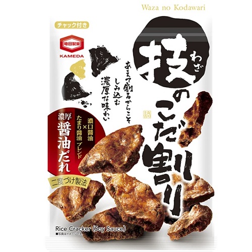 亀田　技のこだ割り濃厚醤油　１１０ｇ