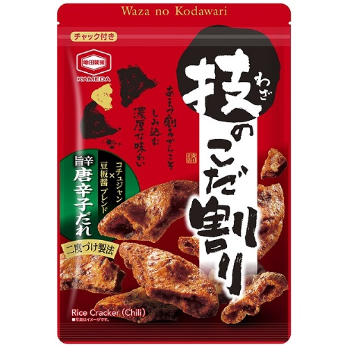 亀田　技のこだ割り旨辛唐辛子　１００ｇ