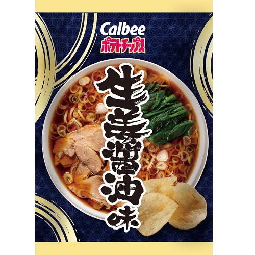 カルビー　ポテトチップス　生姜醤油味　５５ｇ