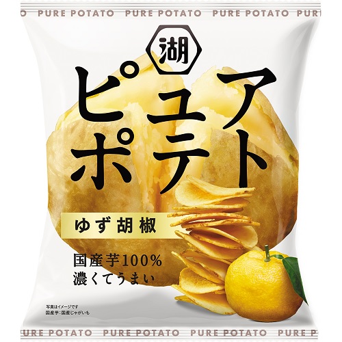 湖池屋　ピュアポテト　ゆず胡椒　５２ｇ
