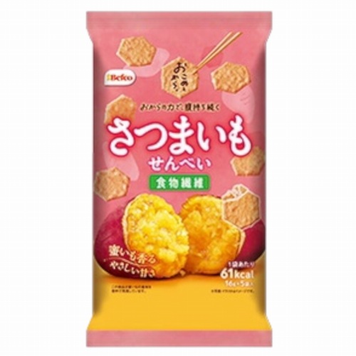 栗山　おこめとおから。さつまいもせんべい　８０ｇ