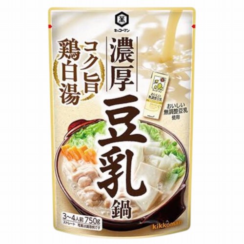 キッコーマン　濃厚白だし豆乳鍋　７５０ｇ