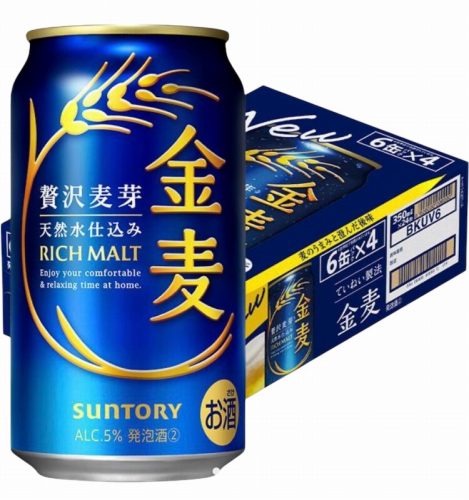 サントリー　金麦　箱売り　３５０ｍｌ×２４