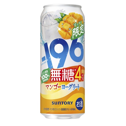 サントリー　－196無糖　＜マンゴーヨーグリート＞　ＡＬＣ．４％　５００ｍｌ