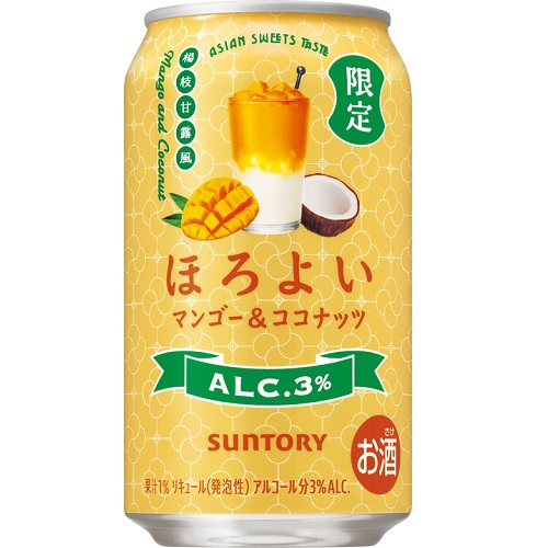 サントリー　ほろよい　マンゴー＆ココナッツ　３５０ｍｌ