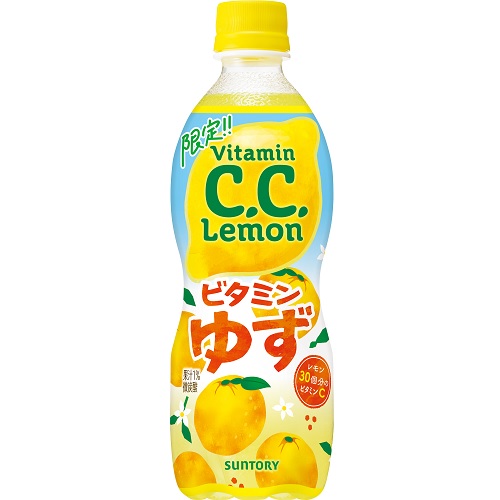 サントリー　ＣＣレモン　ビタミンゆず　５００ｍｌ