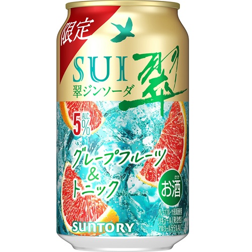 サントリー　翠ジンソーダ　グレープフルーツ＆トニック　３５０ｍｌ
