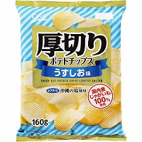 ＣＧＣ　厚切りポテトチップス　うすしお味　１６０ｇ