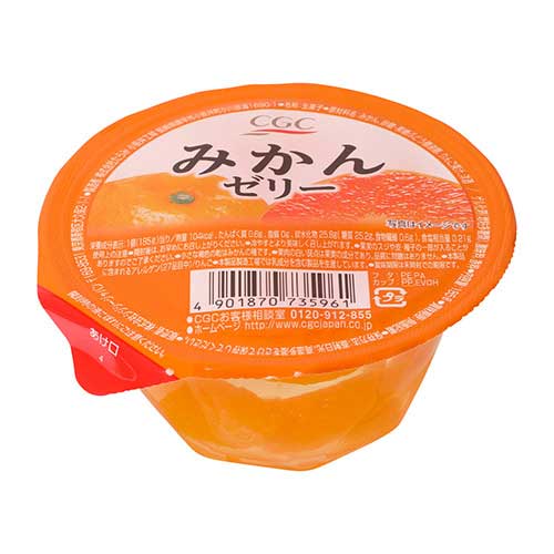 ＣＧＣ　フルーツゼリーみかん　１８５ｇ
