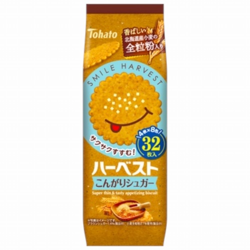 東ハト　ハーベスト　こんがりシュガー　３２枚
