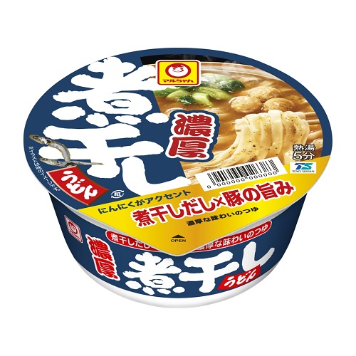 マルちゃん　濃厚煮干しうどん　８６ｇ