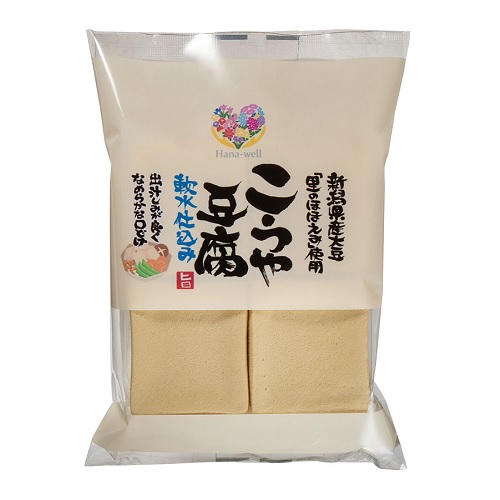 Ｈａｎａ－ｗｅｌｌ　新潟県産大豆使用　こうや豆腐　８枚