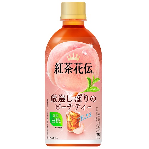 コカコーラ　紅茶花伝　厳選しぼりのピーチティー　４４０ｍｌ