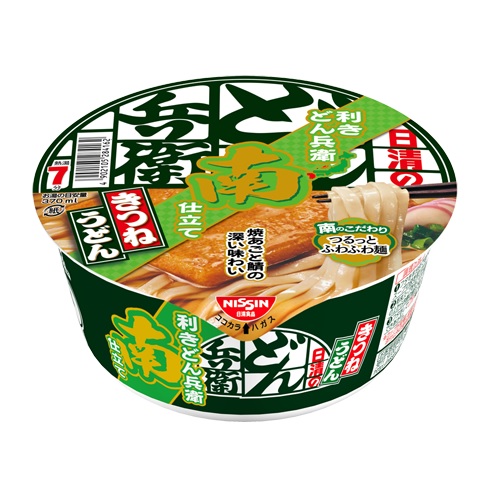 日清　利きどん兵衛　きつねうどん　南　９５ｇ