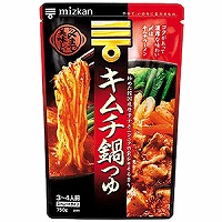 ミツカン　〆まで美味しいキムチ鍋つゆ　７５０ｇ