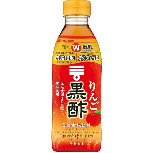 ミツカン　りんご黒酢 　５００ｍｌ