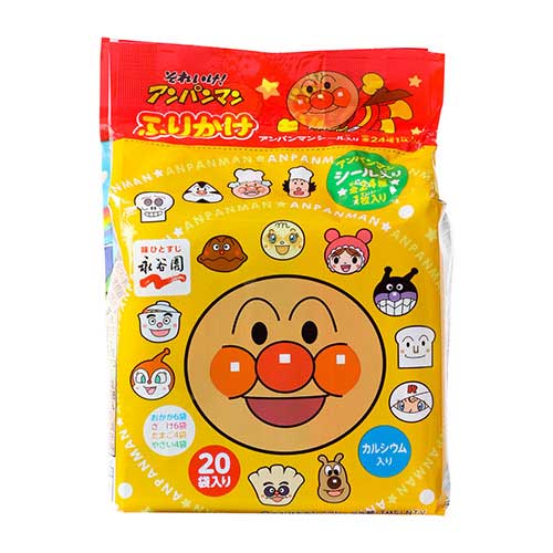 永谷園　アンパンマンふりかけミニ　２０Ｐ