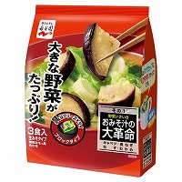 永谷園　おみそ汁の大革命野菜その１　 ３食分