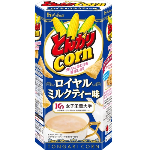 ハウス　とんがりコーン　ロイヤルミルクティ　６８ｇ
