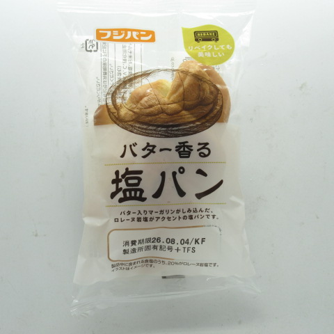 フジパン　バター香る塩パン　１個