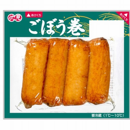 伏見蒲鉾　ごぼう巻　４本
