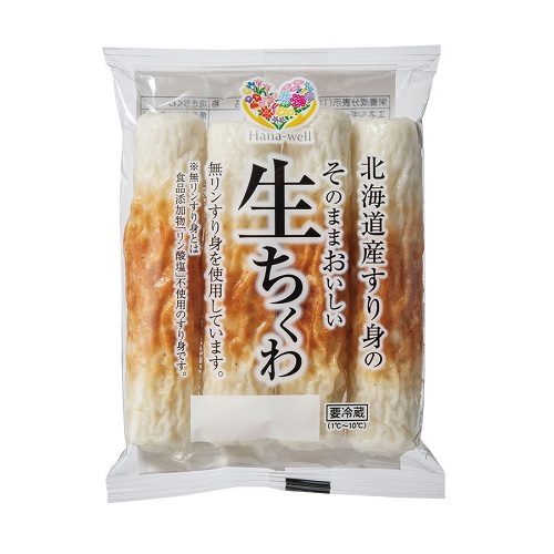 Ｈａｎａ－ｗｅｌｌ　北海道産すり身のそのままおいしい生ちくわ　４本