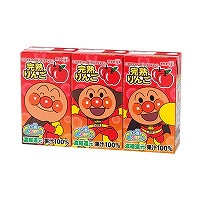 明治　それいけ！アンパンマンの完熟りんご　１２５ｍｌ×３