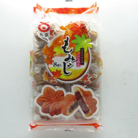 【お彼岸】丸京製菓　もみじまんじゅう　８個