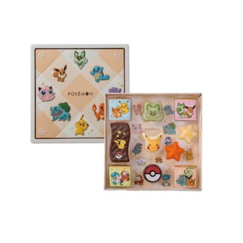 【バレンタイン】マイネローレン　チョコセットＭ　ポケモン 　１０個