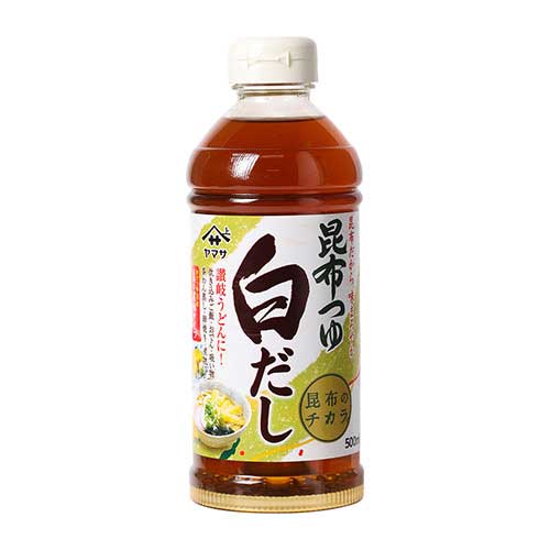 ヤマサ　昆布つゆ　白だし　　　　５００ｍｌ