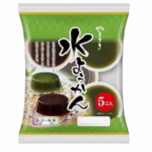 ヤマザキ　水ようかん・小豆抹茶　５個