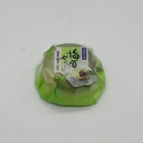 ヤマザキ　涼菓の雫梅酒ゼリー　１個
