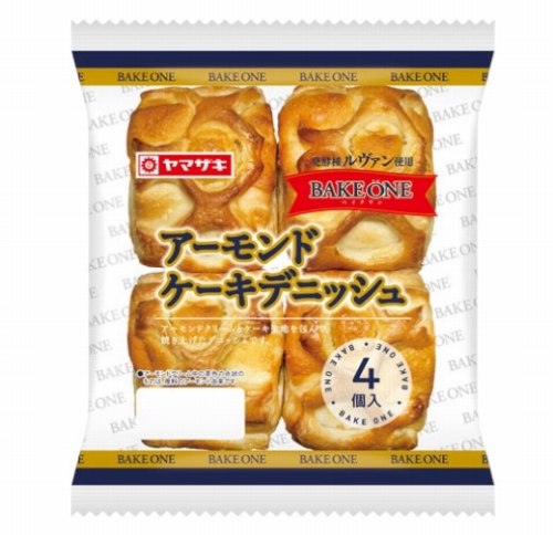 ヤマザキ　ＢＯアーモンドケーキデニッシュ　４個